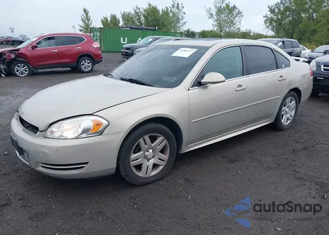 2012 Chevrolet Impala Lt from USA, damaged, VIN 2G1WG5E39C1123027